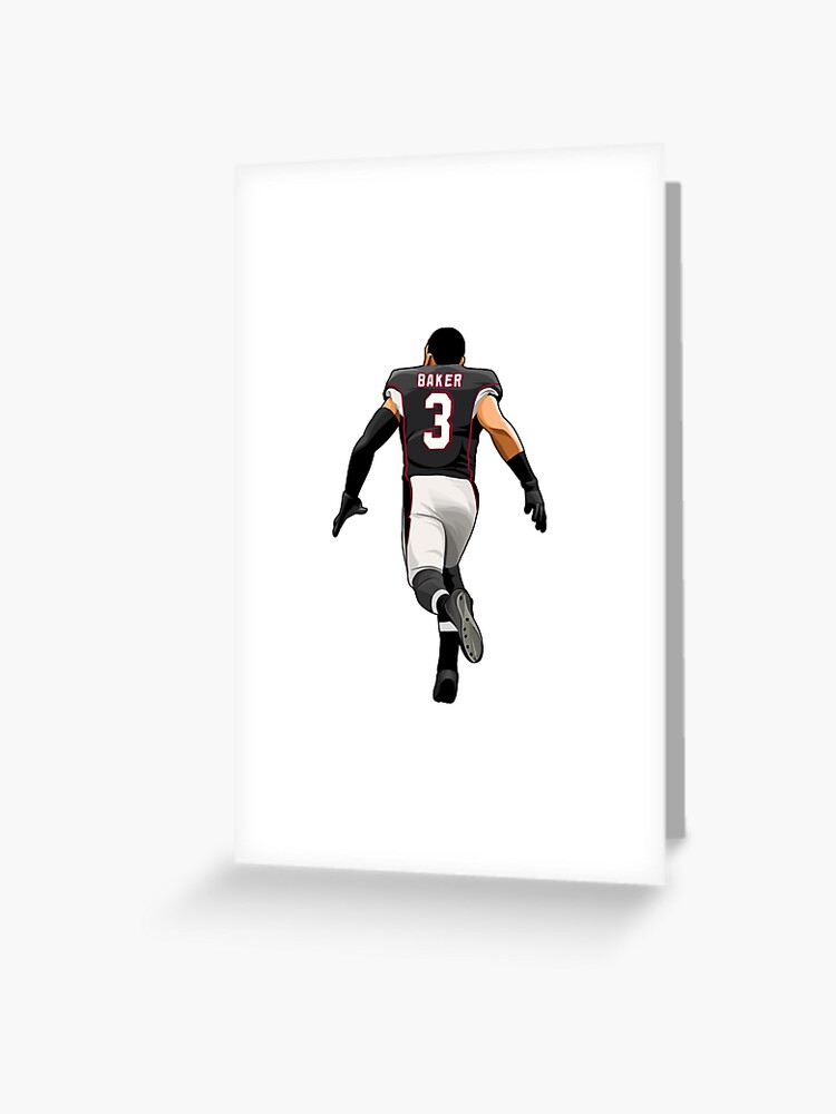 Budda Baker Football Paper Poster Cardinals 2 - Budda Baker - Posters and  Art Prints