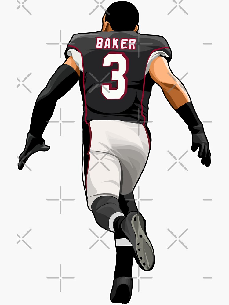 Budda Baker #3 Runs Back' Sticker for Sale by LongStoryPuck