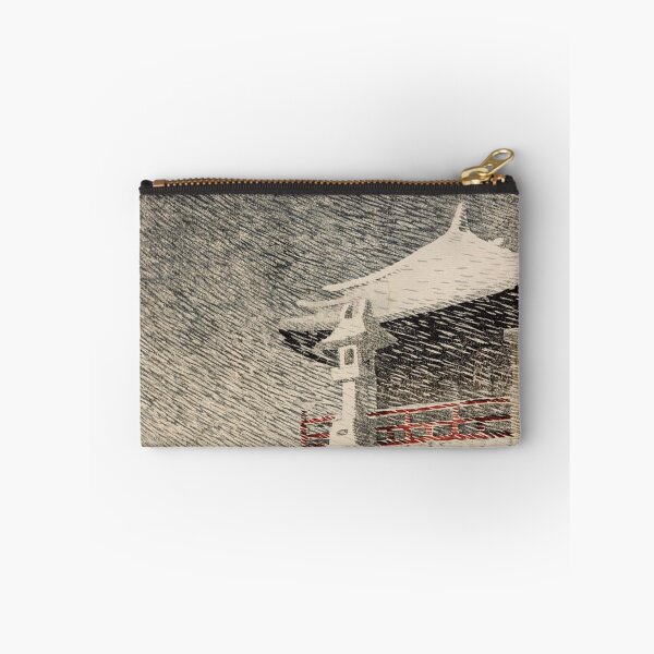Item preview, Kannon Temple at Abuto by Kawase Hasui, restored designed and sold by FineJapan.