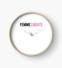 FEMME WOMEN LOVE. Clock