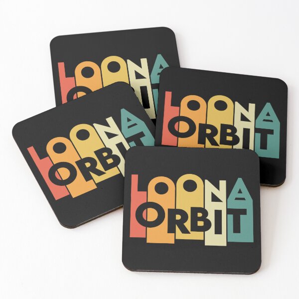 Item preview, LOONA Orbit Retro Typography  designed and sold by AliffStudio.