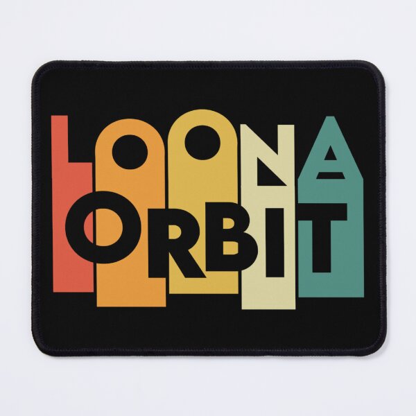 Item preview, LOONA Orbit Retro Typography  designed and sold by AliffStudio.