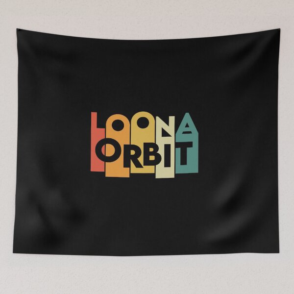 Item preview, LOONA Orbit Retro Typography  designed and sold by AliffStudio.
