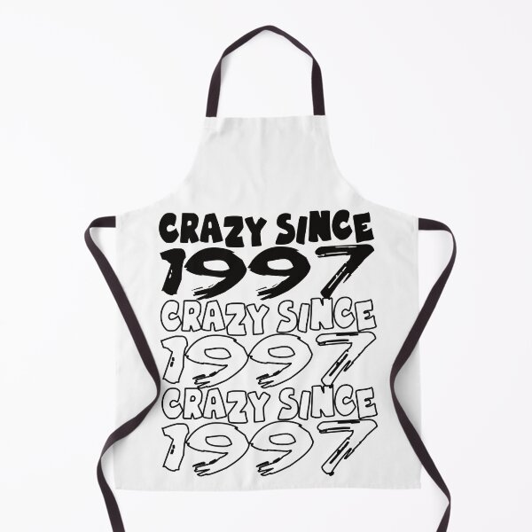 Item preview, Crazy Since 1997 For Men And Women Birthday designed and sold by Merchandiser099.