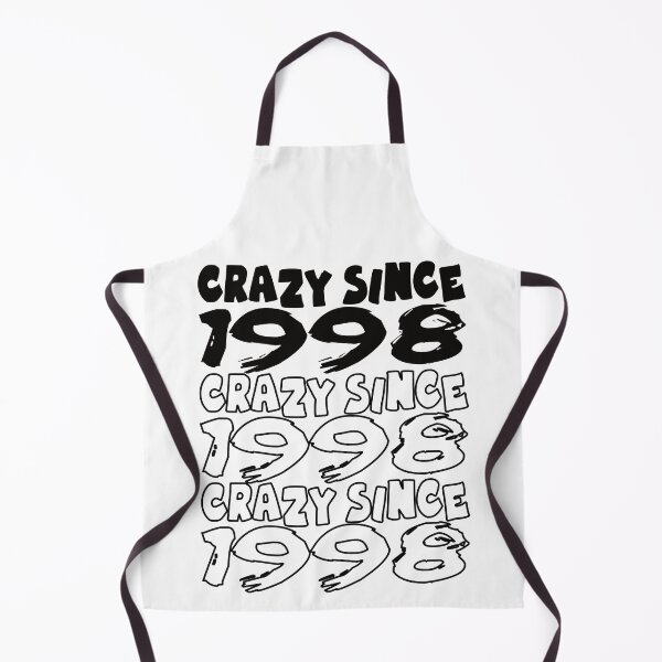Item preview, Crazy Since 1998 For Men And Women Birthday designed and sold by Merchandiser099.