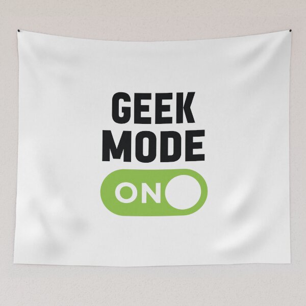 Item preview, Geek Mode On designed and sold by freshLayer.