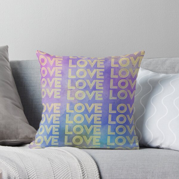 Item preview, love,repeatedly Lettering,blue-colored painting,vivid colors designed and sold by zzzozzo.