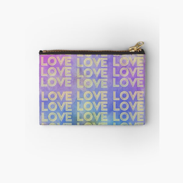 Item preview, love,repeatedly Lettering,blue-colored painting,vivid colors designed and sold by zzzozzo.