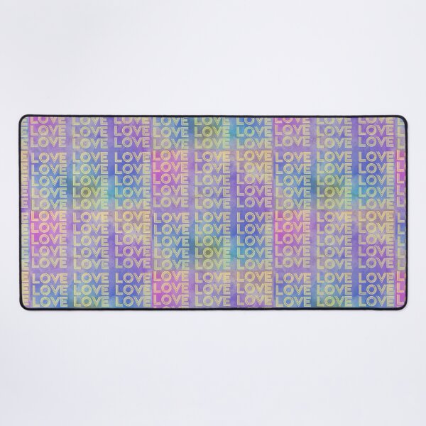 Item preview, love,repeatedly Lettering,blue-colored painting,vivid colors designed and sold by zzzozzo.