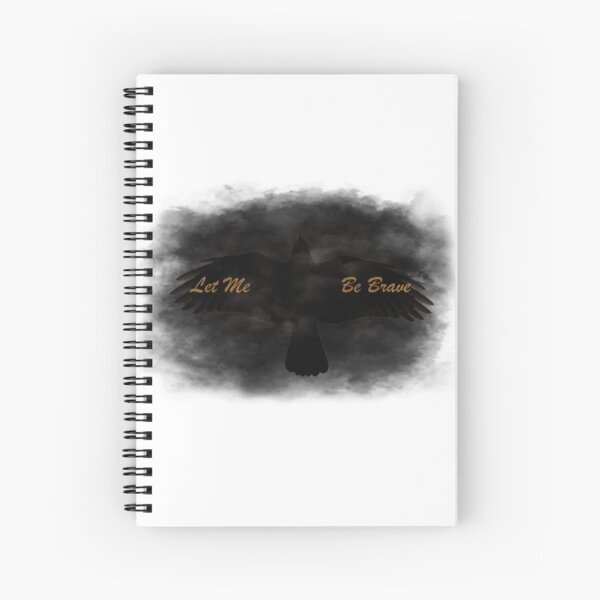 Let Me Be Brave Spiral Notebook