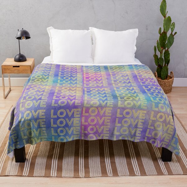 Item preview, love,repeatedly Lettering,blue-colored painting,vivid colors designed and sold by zzzozzo.