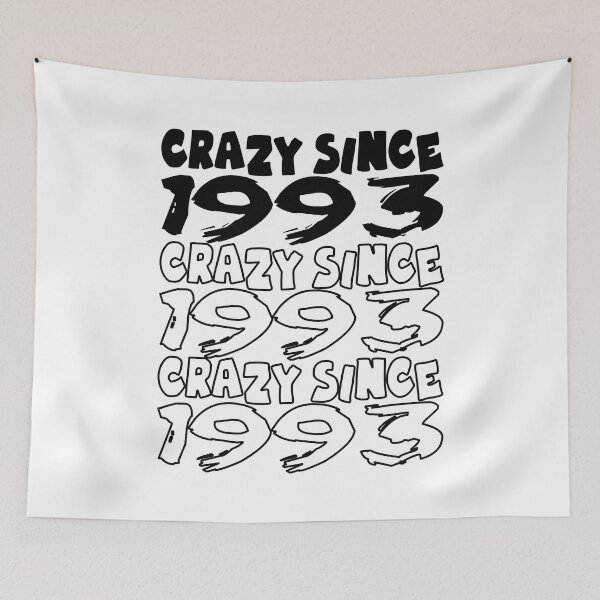Item preview, Crazy Sine 1993 For Men And Women Birthday designed and sold by Merchandiser099.