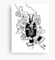 Donnie Darko (White background) Canvas Print