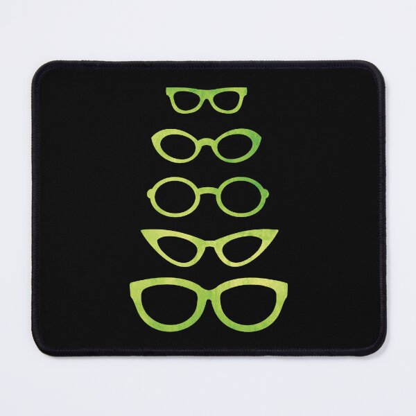 Item preview, Lime Green Eyeglasses In Various Shapes designed and sold by Primroaddesigns.