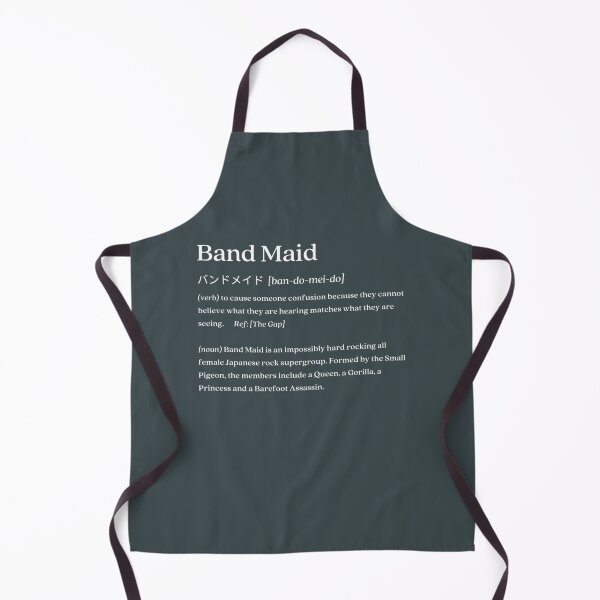 Item preview, Band Maid Definition white print designed and sold by CecilQuitzon.