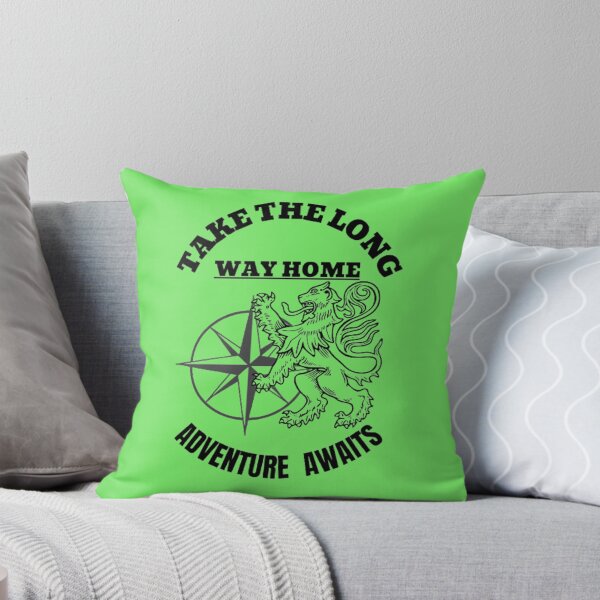 Item preview, TAKE THE LONG WAY HOME, ADVENTURES AWAITS designed and sold by Marginseye.