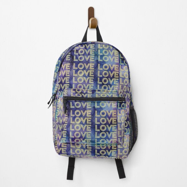 Item preview, love,repeatedly Lettering,blue-colored painting,vivid colors designed and sold by zzzozzo.