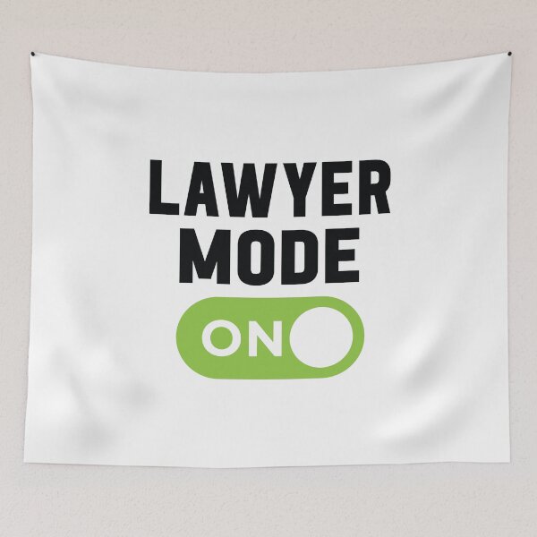 Item preview, Lawyer Mode On designed and sold by freshLayer.