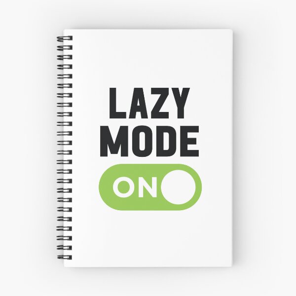 Item preview, Lazy Mode On designed and sold by freshLayer.