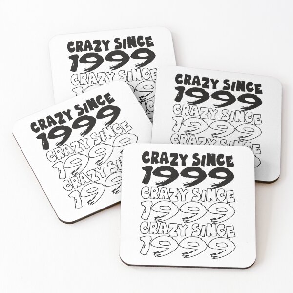 Item preview, Crazy Since 1999 For Men And Women Birthday designed and sold by Merchandiser099.