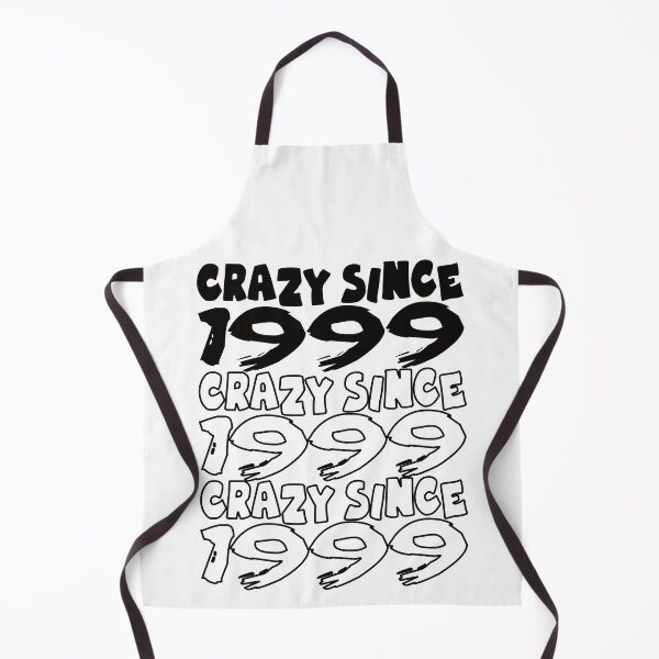 Item preview, Crazy Since 1999 For Men And Women Birthday designed and sold by Merchandiser099.
