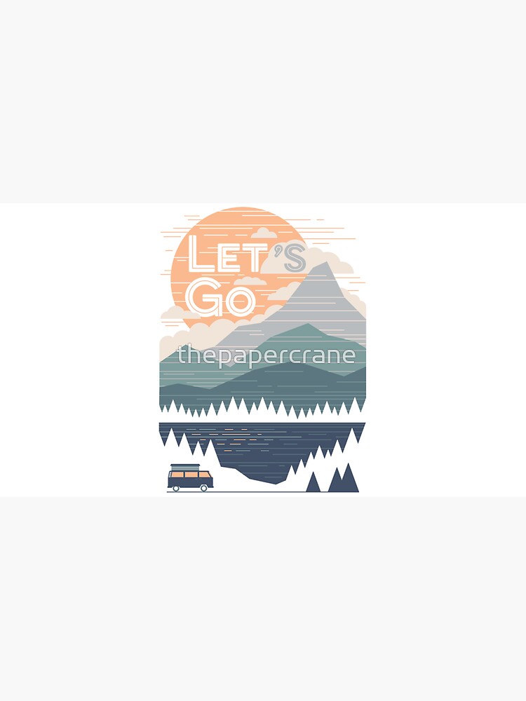 Thumbnail 7 of 7, Cap, Let's Go designed and sold by thepapercrane.