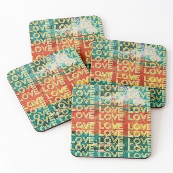 Item preview, love,repeatedly Lettering,green-colored painting,vivid colors designed and sold by zzzozzo.