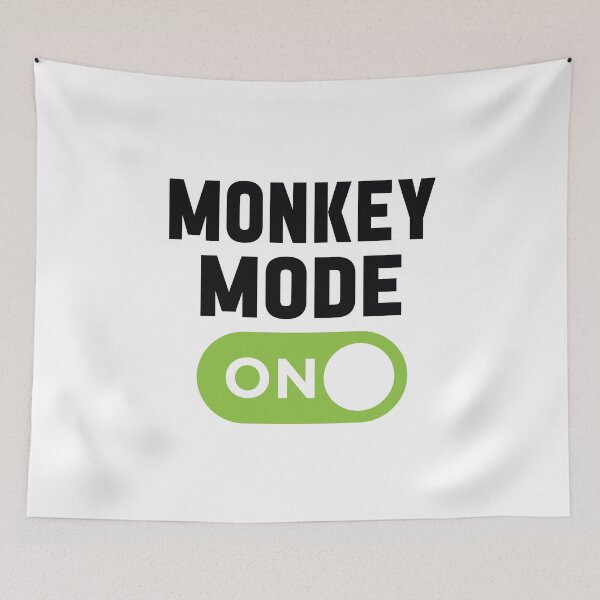 Item preview, Monkey Mode On designed and sold by freshLayer.
