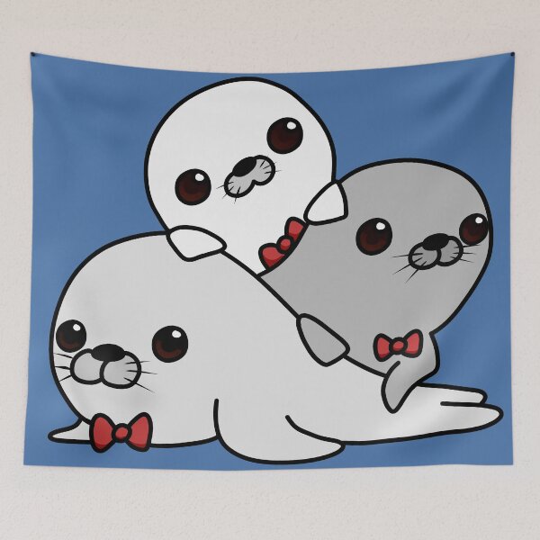 Item preview, The Three Seal Amigos designed and sold by Jamtastic.