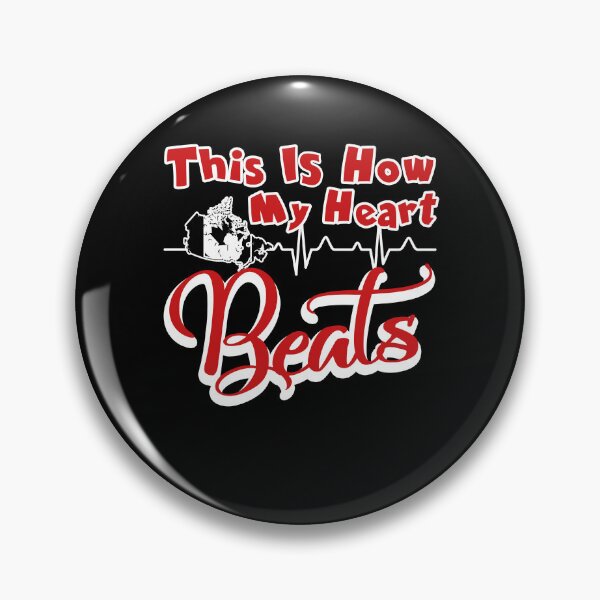 Item preview, Canada This Is How My Heart Beats designed and sold by UnknownArtistt.