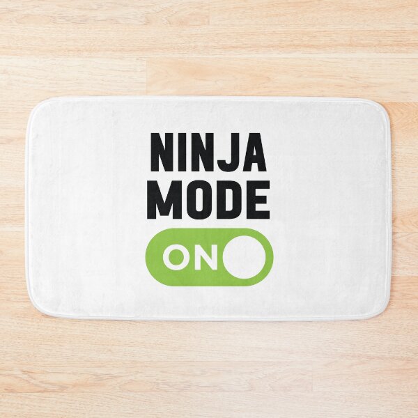 Item preview, Ninja Mode On designed and sold by freshLayer.