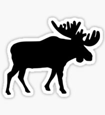 Moose Sticker