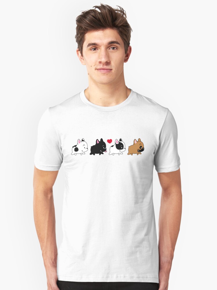 frenchie-family-unisex-t-shirt-by-dupabyte-redbubble