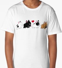 Frenchie Family Long T-Shirt