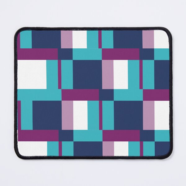 Item preview, Square Structures - Blue and Purple "Geometric Works" designed and sold by Istvan Ocztos.
