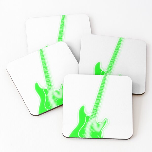 Item preview, Light green guitar designed and sold by VeganGuitarizm.