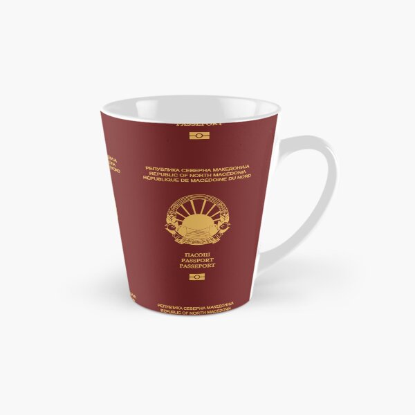 Item preview, North Macedonia passport designed and sold by Travellerz.