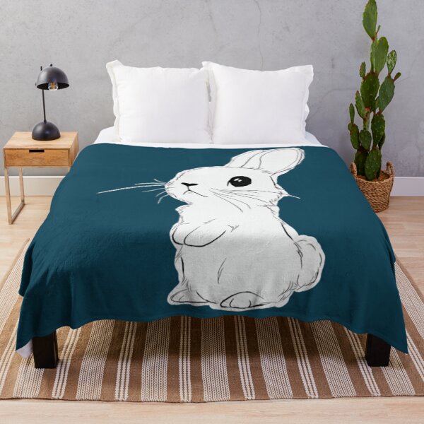 Item preview, White rabbit designed and sold by CecilQuitzon.