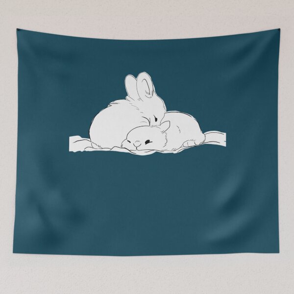 Item preview, White rabbit  designed and sold by CecilQuitzon.