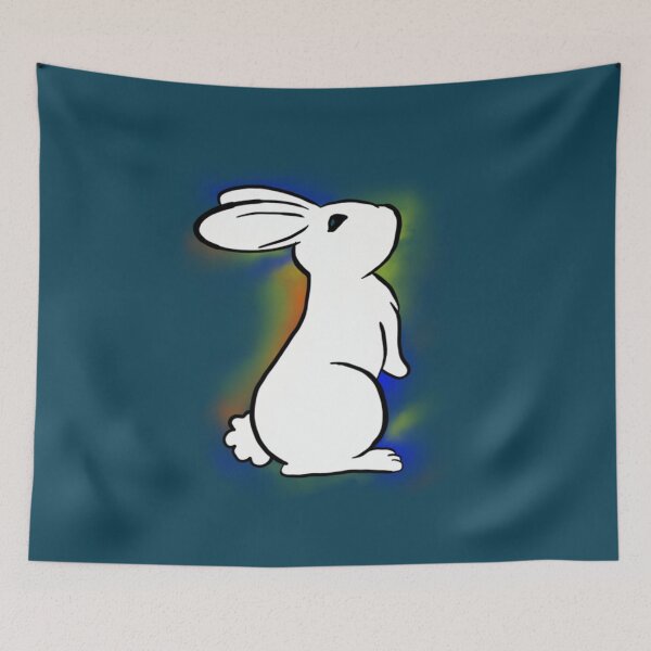 Item preview, White rabbit   designed and sold by CecilQuitzon.