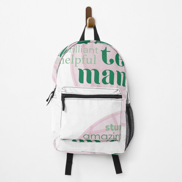 Item preview, Awesome Team Manager in Fern and Pink Personalised design designed and sold by HalunaHappy.