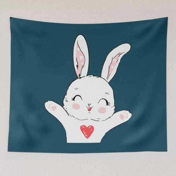 Item preview, White rabbit   designed and sold by CecilQuitzon.