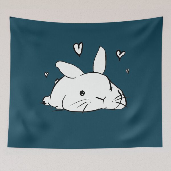 Item preview, White rabbit  designed and sold by CecilQuitzon.