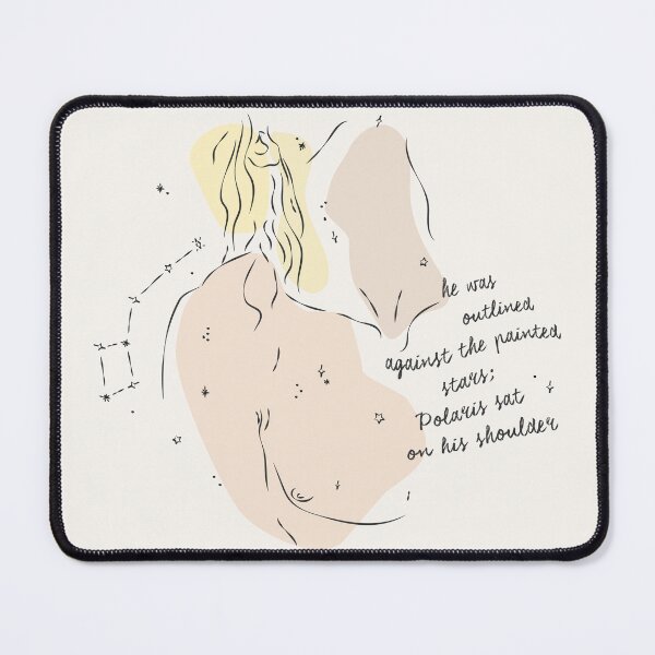 Item preview, he was outlined against the painted stars; Polaris sat on his shoulder designed and sold by Pinu92.