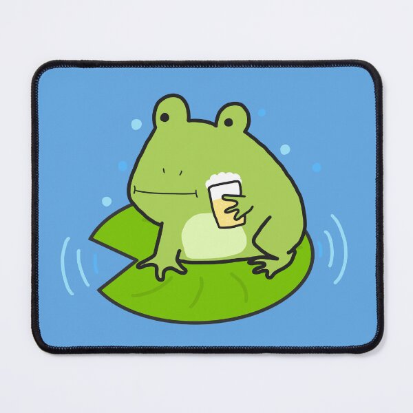 Item preview, Cheers Kanpai Beer Fogg Cute Kawaii Funny Meme Animal Art  designed and sold by Marinaaa010.