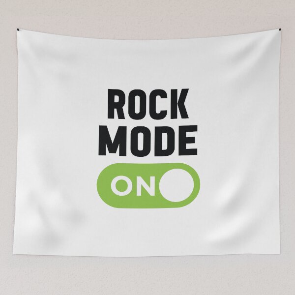 Item preview, Rock Mode On designed and sold by freshLayer.