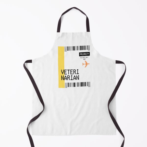 Item preview, PLANE TICKET POCKET DESIGN VETERINARIAN designed and sold by aydapadi.
