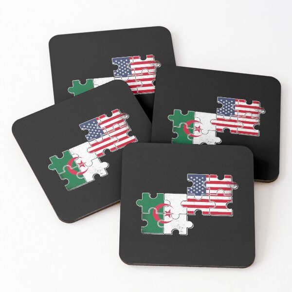 Artikelvorschau, Algerien USA Flagge Algerisch Amerikanisch entworfen und verkauft von max-it-out.