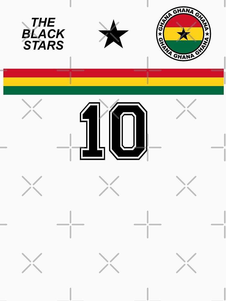 Ghana National Football Team Soccer Retro Jersey The Black Stars