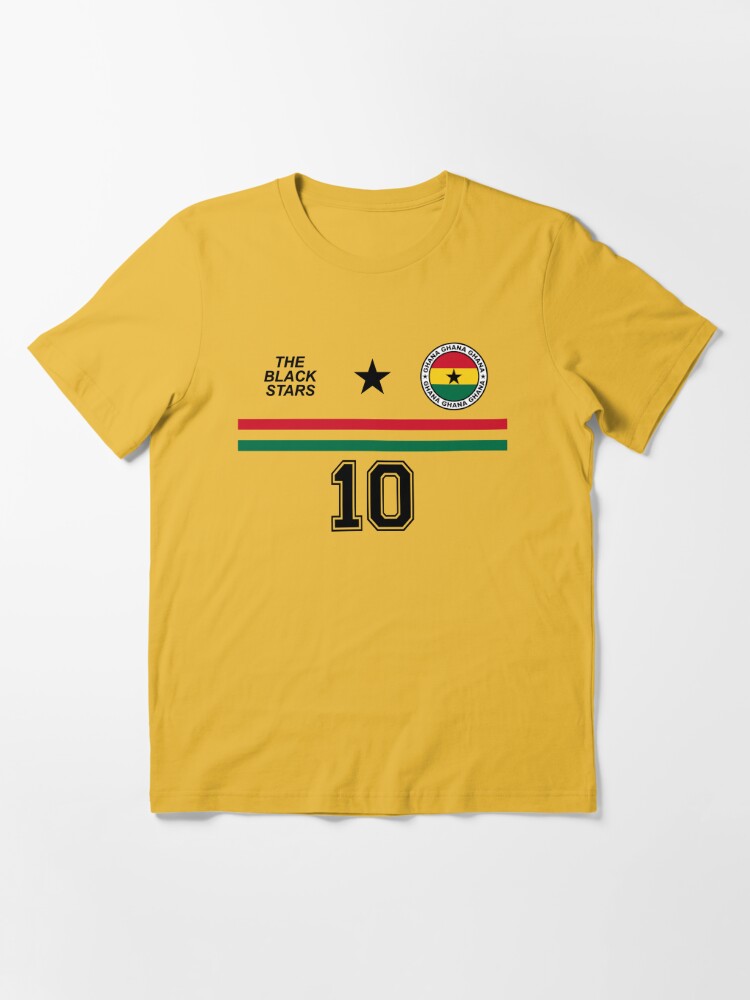retro ghana football shirt